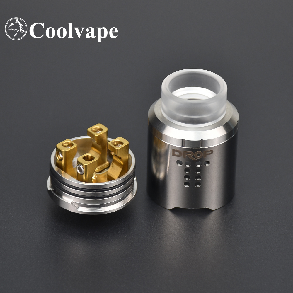 Wolfcoolvape Drop RDA 24mm vap - Rda Atomizer Deck recension och pris