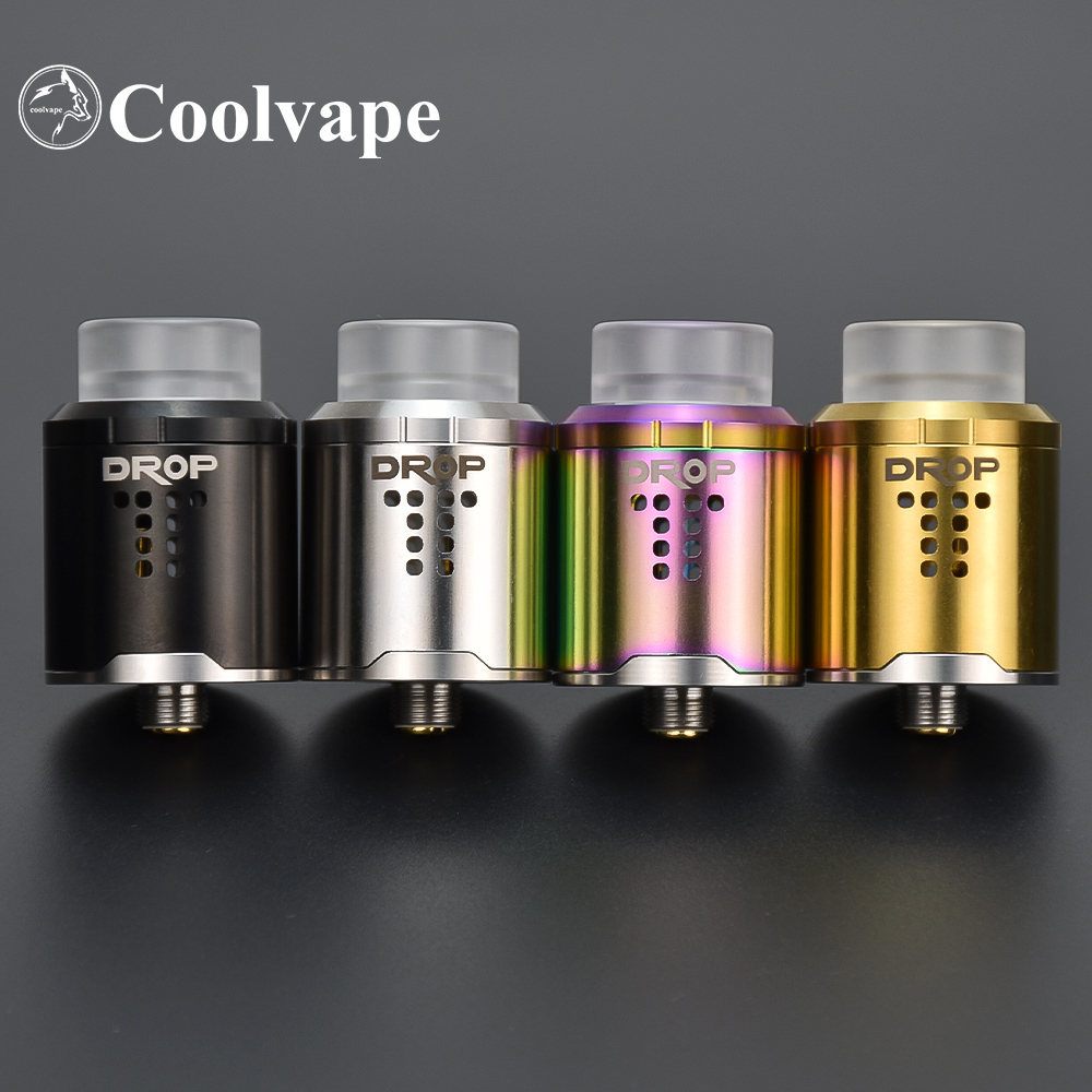Wolfcoolvape Drop RDA 24mm vap - Rda Atomizer Deck recension och pris