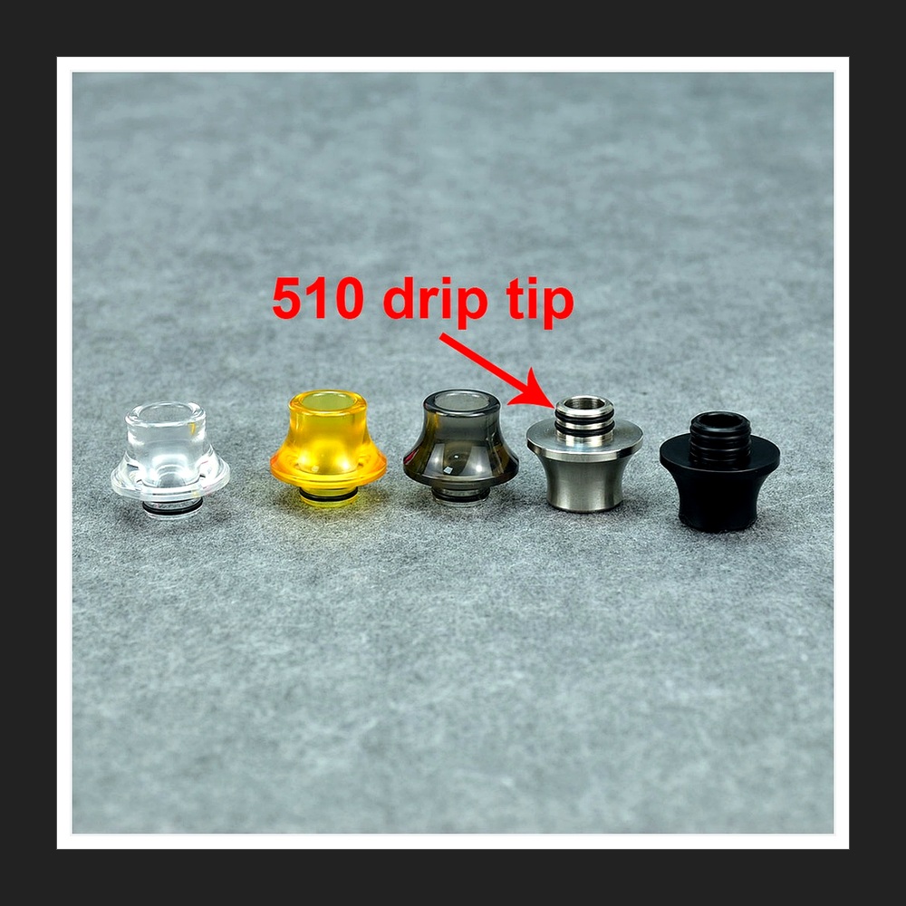 Resin Drip Tip for Taifun GT5, - Drip Tip Resin recension och pris