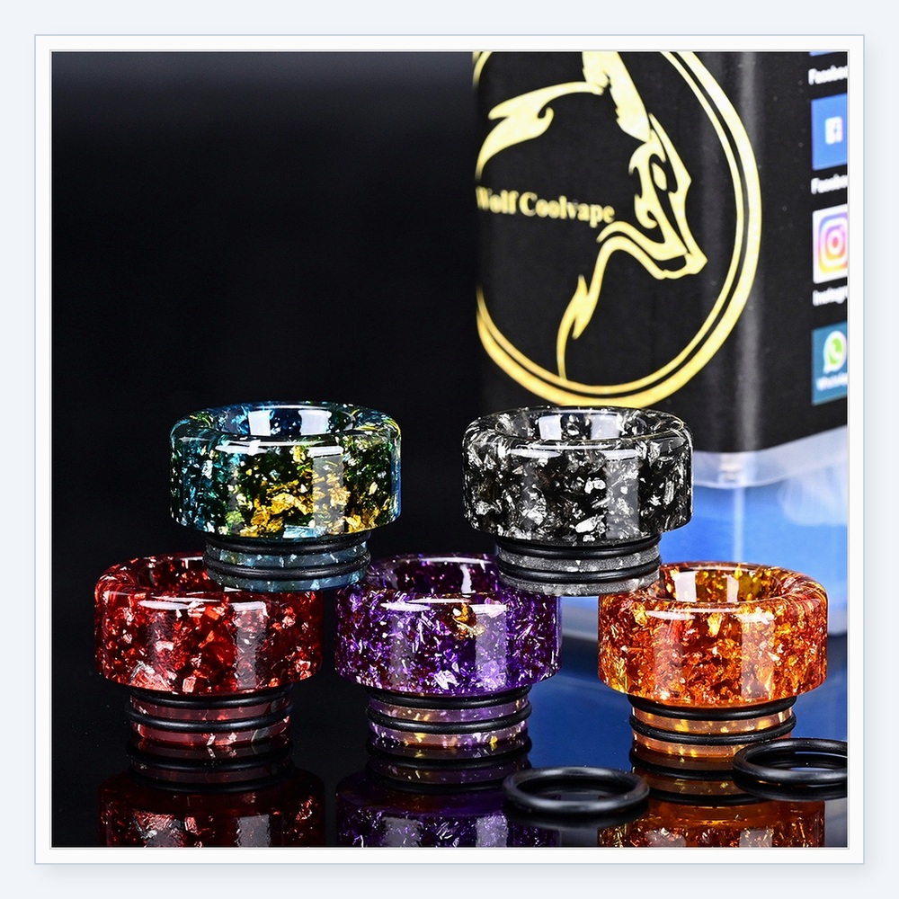 5pcs Wolfcoolvape 810 Drip Tip - Drip Tip Resin recension och pris