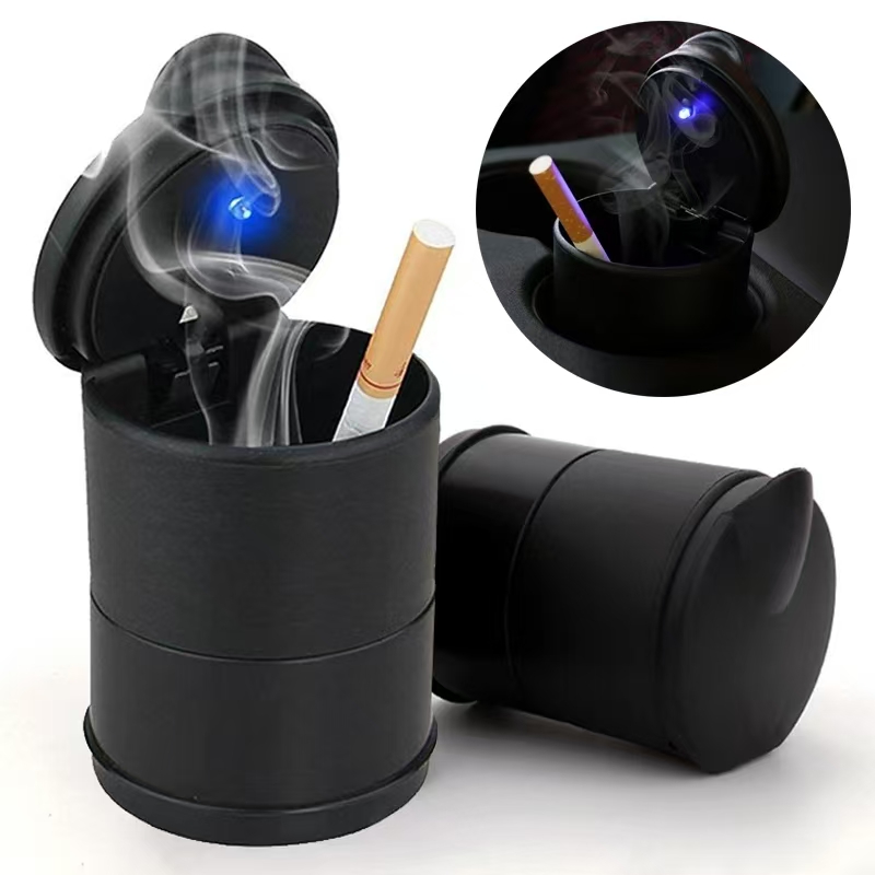 Portable Car LED Ashtray Unive - Vape Decoration recension och pris