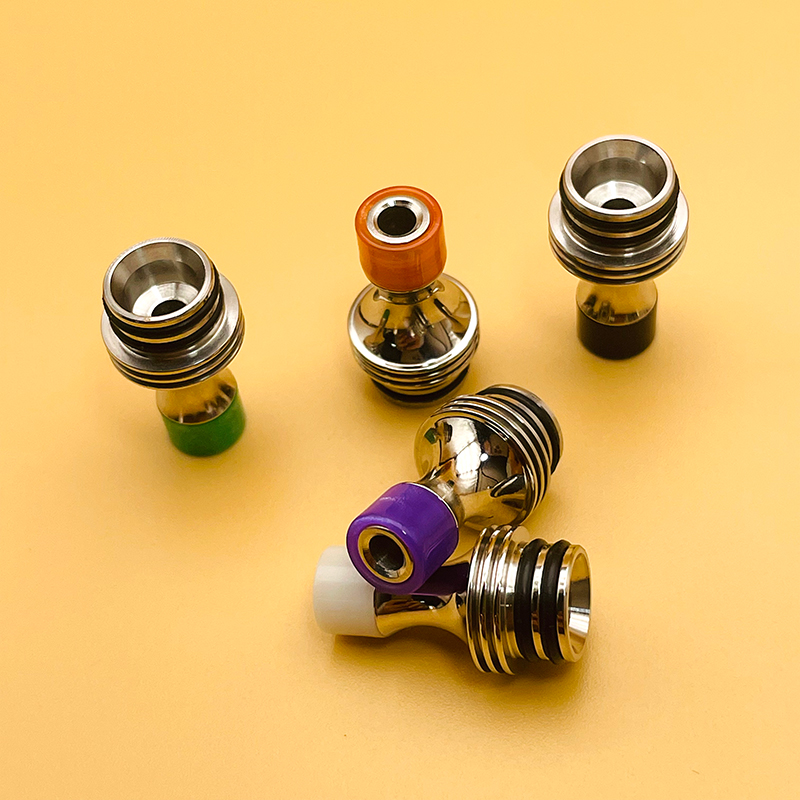 DSX 510 mtl drip tip stainless - Vaping Area recension och pris