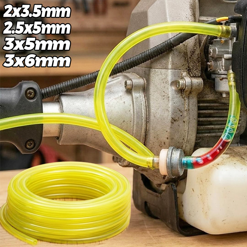 Yellow Fuel Line Hose Set Gas  - Weed Vaping Accessories recension och pris