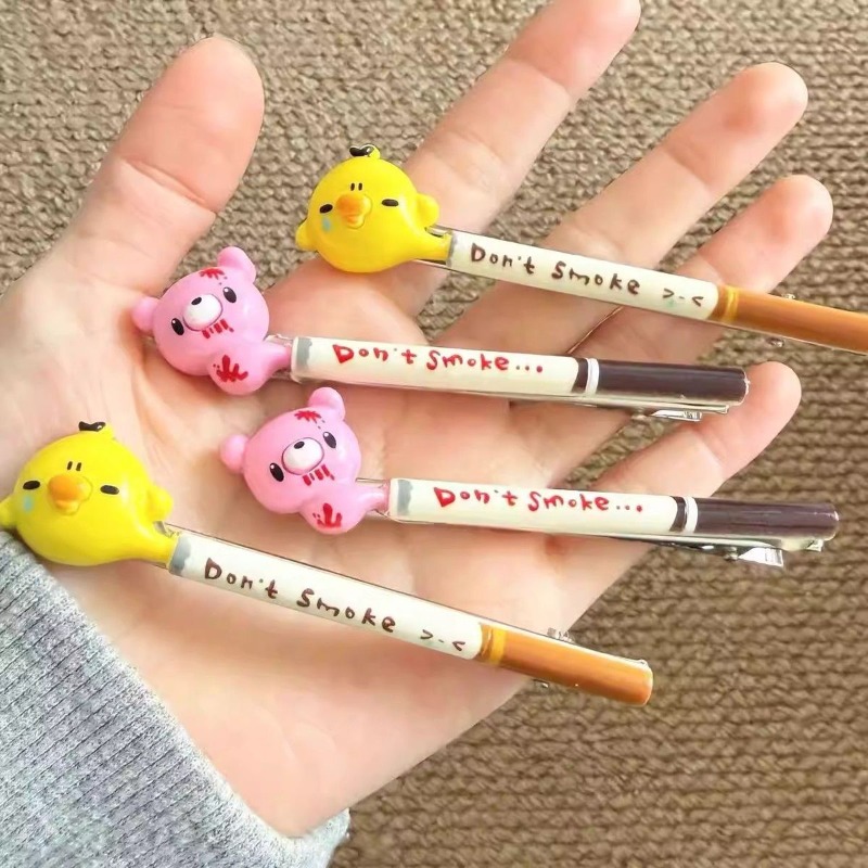 Crying Chick Hair Clips Cartoo - Vape Decoration recension och pris