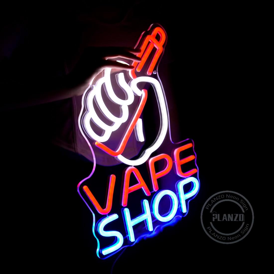 VAPE Shop Neon Sign for Smoke  - Vaping Shop recension och pris