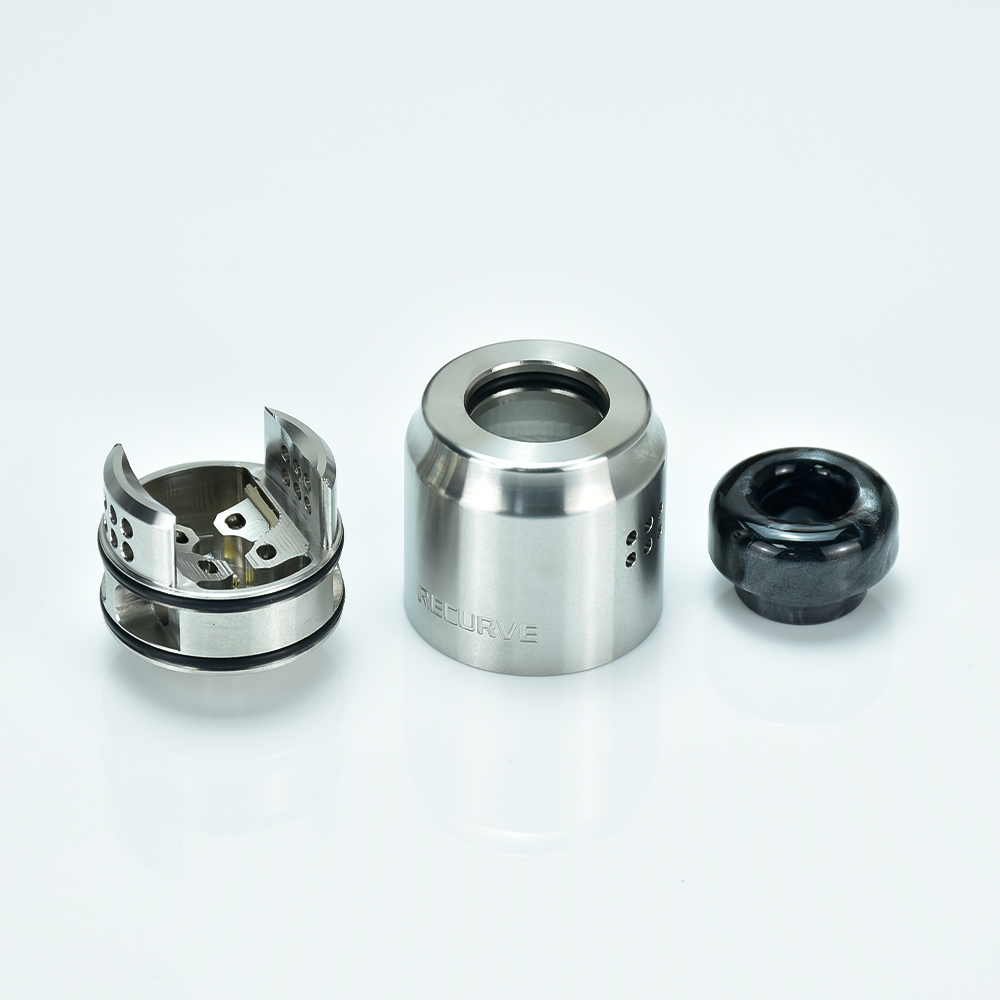 Recurve RDA 24mm rebuildable V - Rda Atomizer Deck recension och pris