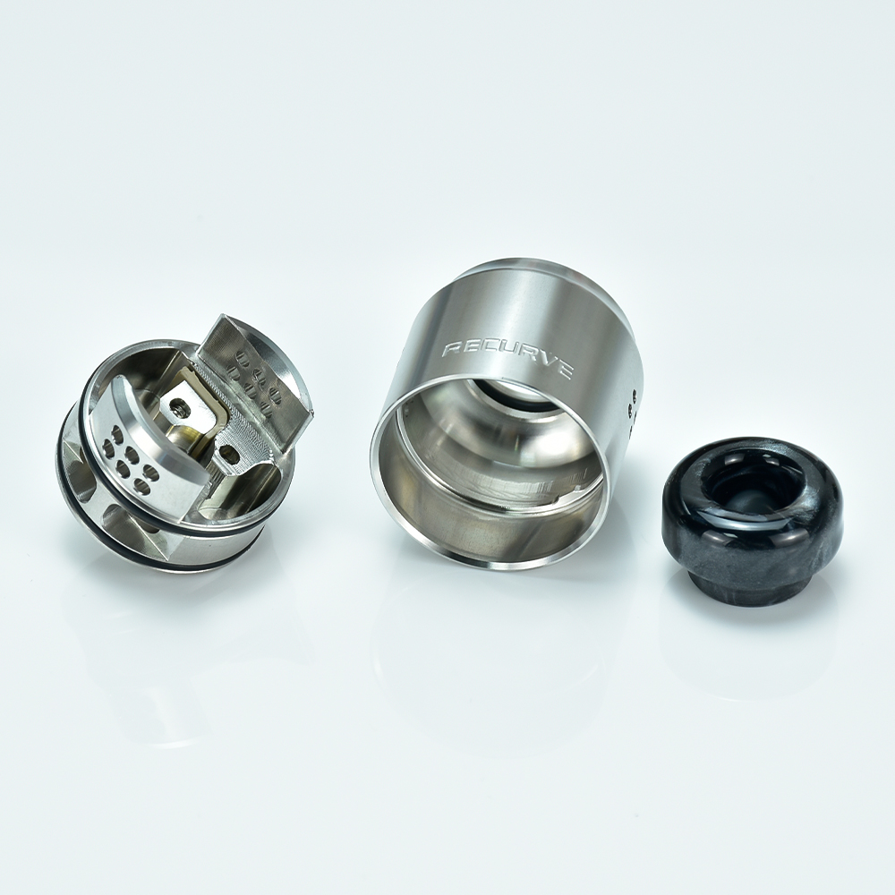 Recurve RDA 24mm rebuildable V - Rda Atomizer Deck recension och pris