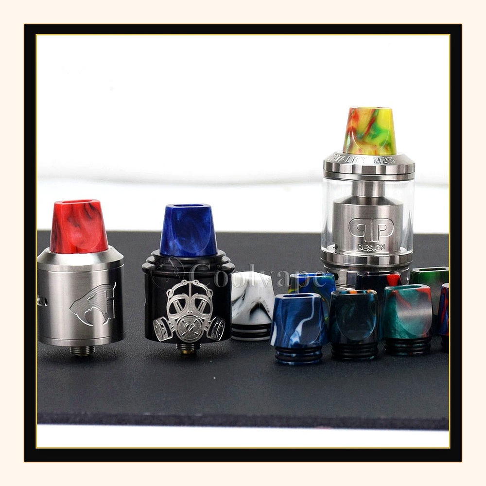 810 Drip Tip in Random Color R - Drip Tip Resin recension och pris