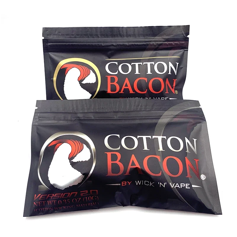 Vape Cotton Silver Gold Cotton - Rda Atomizer Deck recension och pris