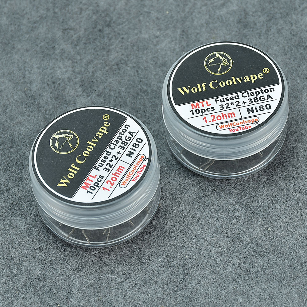 wolfcoolvape Pre-Built Heating - Clapton Wire Pre Built recension och pris