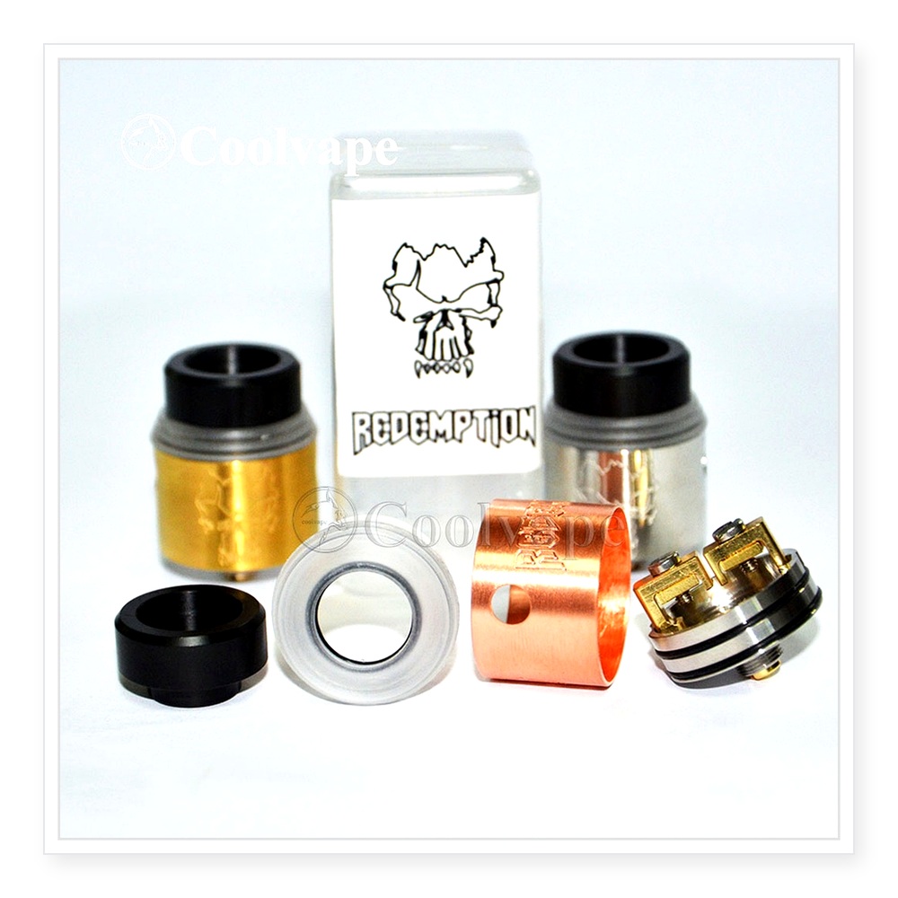 Coolvape 1:1 Redemption 24mm R - Rda Atomizer Deck recension och pris