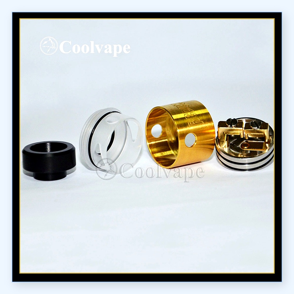 Coolvape 1:1 Redemption 24mm R - Rda Atomizer Deck recension och pris