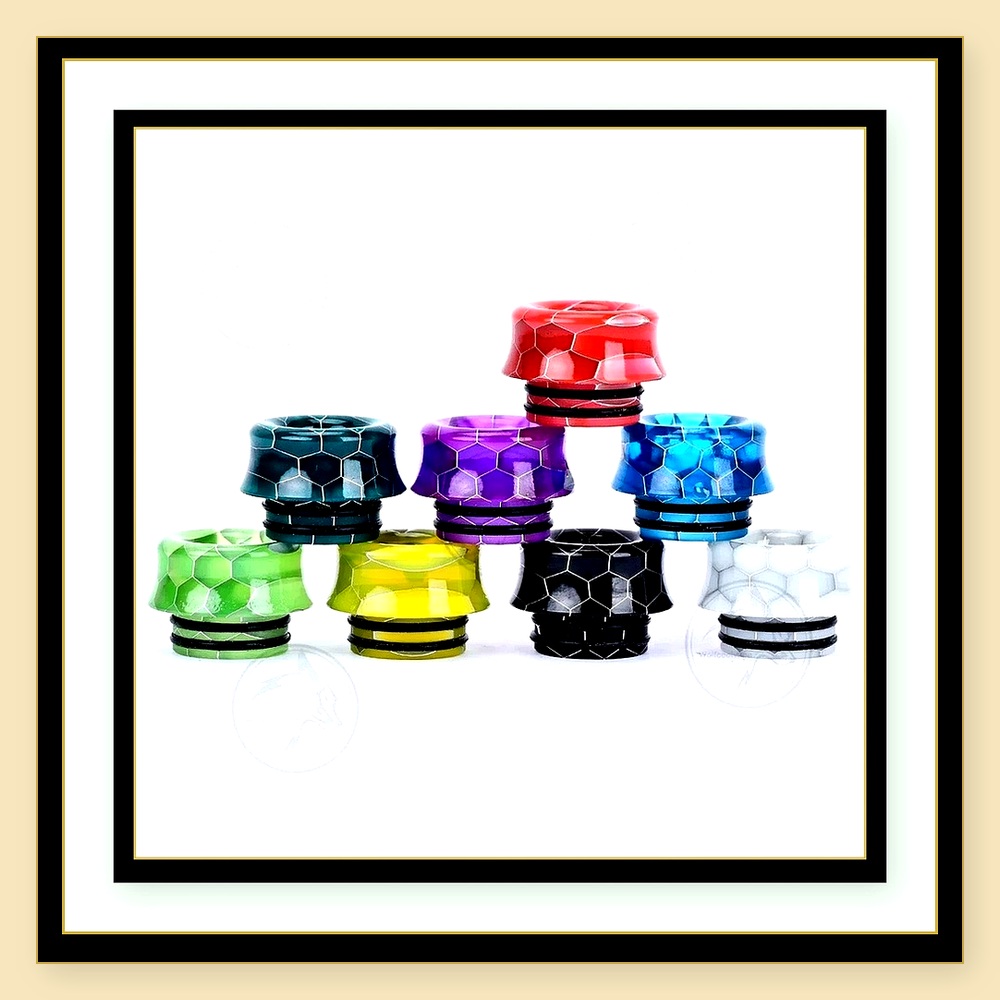 Wolfcool 810 Drip Tip Set – 8  - Drip Tip Resin recension och pris