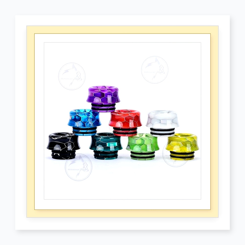 Wolfcool 810 Drip Tip Set – 8  - Drip Tip Resin recension och pris