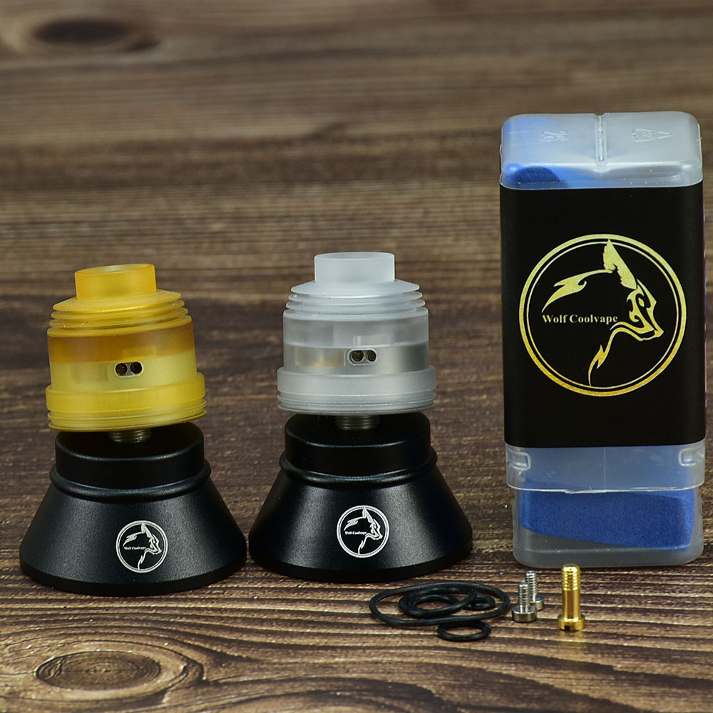 Wolfcoolvape Hussar V2 RDA Tan - Rda Atomizer Deck recension och pris