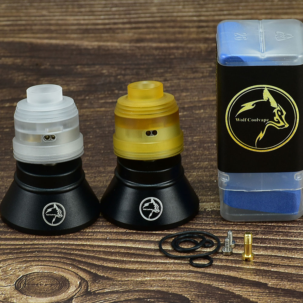 Wolfcoolvape Hussar V2 RDA Tan - Rda Atomizer Deck recension och pris