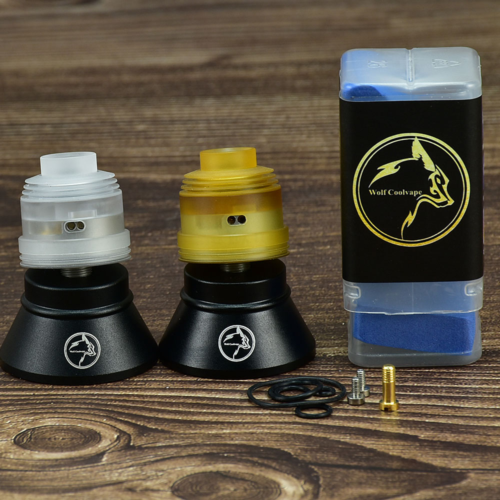 Wolfcoolvape Hussar V2 RDA Tan - Rda Atomizer Deck recension och pris